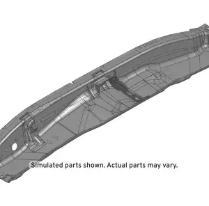GMC Sierra 1500 Plenum Front Panel Outer Reinforcement